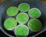 Foto langkah ke 9 dari resep Bika Ambon Pandan ekonomis.