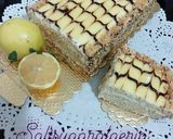 صورة لخطوة 1 من وصفة كيكة بكريمة الليمون