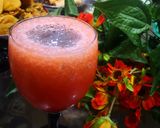 A picture of step 2 of Mix fruit flavor juice with chia seeds.