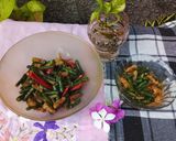 Foto langkah ke 5 dari resep Oseng Kacang Panjang Tempe Teri.