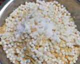 A picture of step 2 of Sabudana Khichdi.