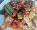 Foto langkah ke 11 dari resep Terong Balado.
