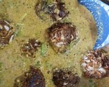 A picture of step 6 of Cabbage kofta curry (no onion no garlic).