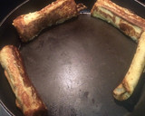 Foto del paso 6 de la receta: Pan francés relleno de nutela y plátano