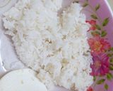 Hình bước làm 1 của món Cơm rang trứng