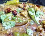 A picture of step 4 of Beef Achar ghost.