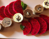 Foto del paso 1 de la receta: Mini bavaroises de tres chocolates con pitaya fresca