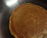 A picture of step 6 of Butternut squash pancakes with butternut yogurt sauce.