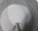 A picture of step 1 of Sabudana and semolina kheer.