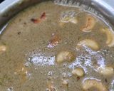A picture of step 5 of Moong dal jaggery payesh meetha Aloo.