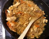 Foto del paso 5 de la receta Noodles con pollo y verduras
