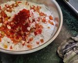 A picture of step 4 of Chawal ke Aate ki Spicy Roti.