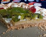 Foto del paso 7 de la receta: Tarta de crema y kiwi 🥝 para el calendario