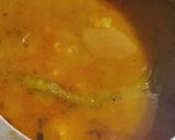 A picture of step 4 of Sindhi kadhi.