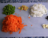 Foto del paso 2 de la receta: Arroz Integral con Shimejil blanco y ajo negro