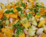 A picture of step 6 of Mango salad.