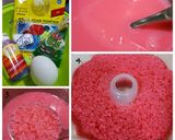 Foto langkah ke 1 dari resep Puding Lumut Merah Putih.