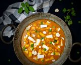 मखाना मटर पनीर (makhana matar paneer recipe in Hindi) रेसिपी चरण 15 फोटो
