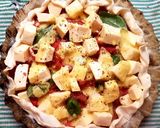 Foto del paso 4 de la receta: Tarta caprese para cocinar con los niños