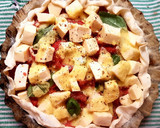 Foto del paso 4 de la receta: Tarta caprese para cocinar con los niños