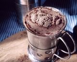 Gambar langkah 3 resipi Milo Tarik.
