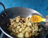 आलू मेथी की सब्जी(aloo methi ki sabji recipe in Hindi) रेसिपी चरण 2 फोटो