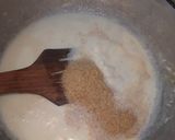 A picture of step 2 of Rabdi with chhena.