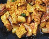 Foto langkah ke 4 dari resep Tumis Tahu Udang.