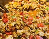 A picture of step 3 of Naked Taco Supreme.