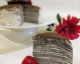 Foto langkah ke 7 dari resep Chocolate Mille Crepe Cake.