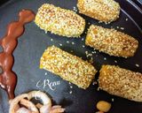 A picture of step 8 of ChickPea Sesame Baked Kabab.