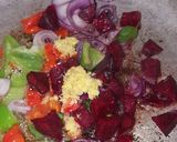 A picture of step 2 of Butterfly fried rice.