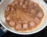 Foto del paso 3 de la receta Espaguetis con albóndigas a la miel y mostaza