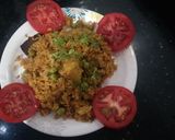टोम्याटो राईस रेसपी (Tomato rice recipe in marathi) रेसिपी स्टेप 5 फोटो 