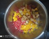 A picture of step 1 of Indian pear salad.