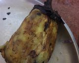 A picture of step 2 of Brinjal (baingan) Bharta.