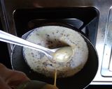 A picture of step 4 of Bhindi garlic kadhi.
