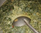 Foto langkah ke 5 dari resep Daun singkong tumbuk kuah santan.