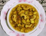 A picture of step 8 of Coconut Dal.