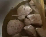 Foto del paso 5 de la receta: Solomillo de cerdo en olla exprés y compota de perelló