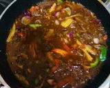A picture of step 3 of Spaghetti + Minced meat Sauce.