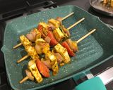 A picture of step 2 of Paneer tikka.