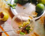 A picture of step 2 of Spicy Guava chilli Mint Shorts (Amrood shorts).