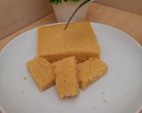 Foto langkah ke 5 dari resep Brownies Kukus Keju (Tepung Singkong).