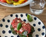 Foto del passaggio 6 della ricetta Involtini di bietole e riso alla parmigiana