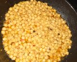 A picture of step 6 of Chana tikka masala.