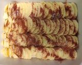 Фото кроку 4 до Мясо по-французски с филе курицей.