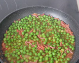 Foto del paso 5 de la receta: Guisantes con jamón (y un toque especial)