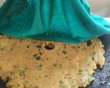 A picture of step 8 of Methi Jowar roti.