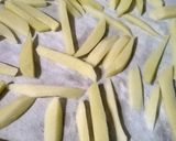 A picture of step 4 of French fries.